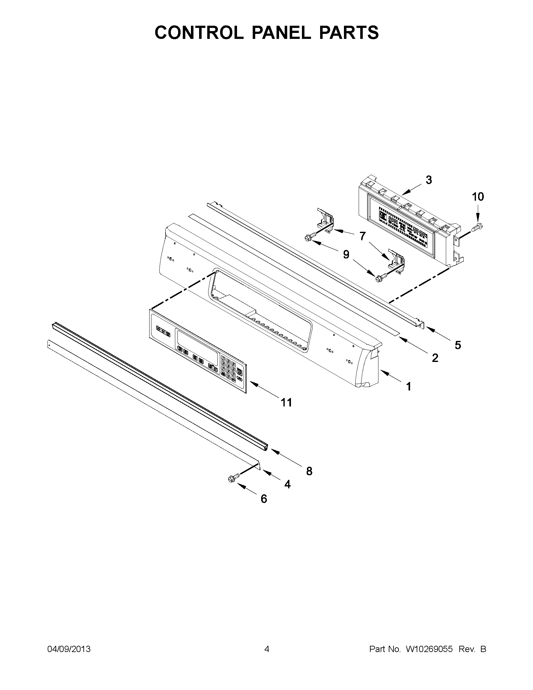 02 - CONTROL PANEL PARTS