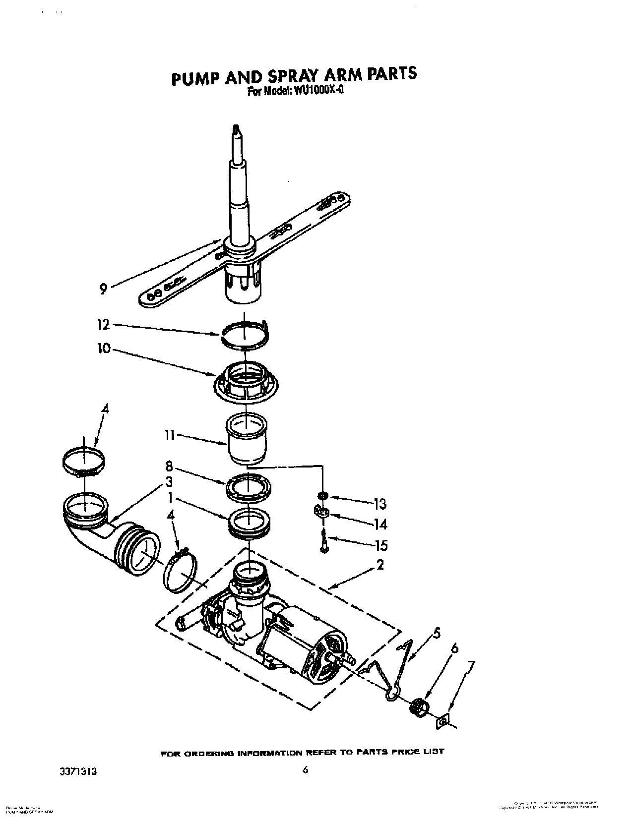 05 - PUMP AND SPRAY ARM