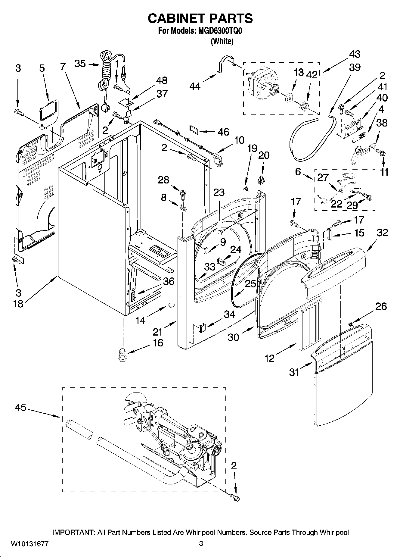 02 - CABINET PARTS