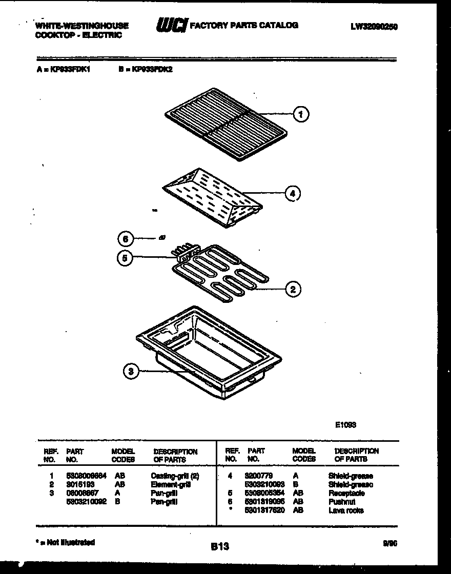 04 - PAN GRILLE PARTS
