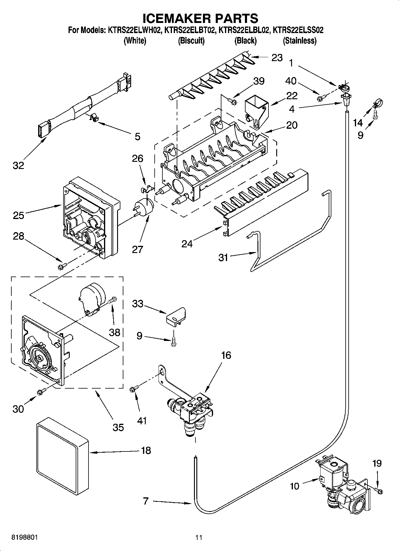 06 - ICEMAKER PARTS
