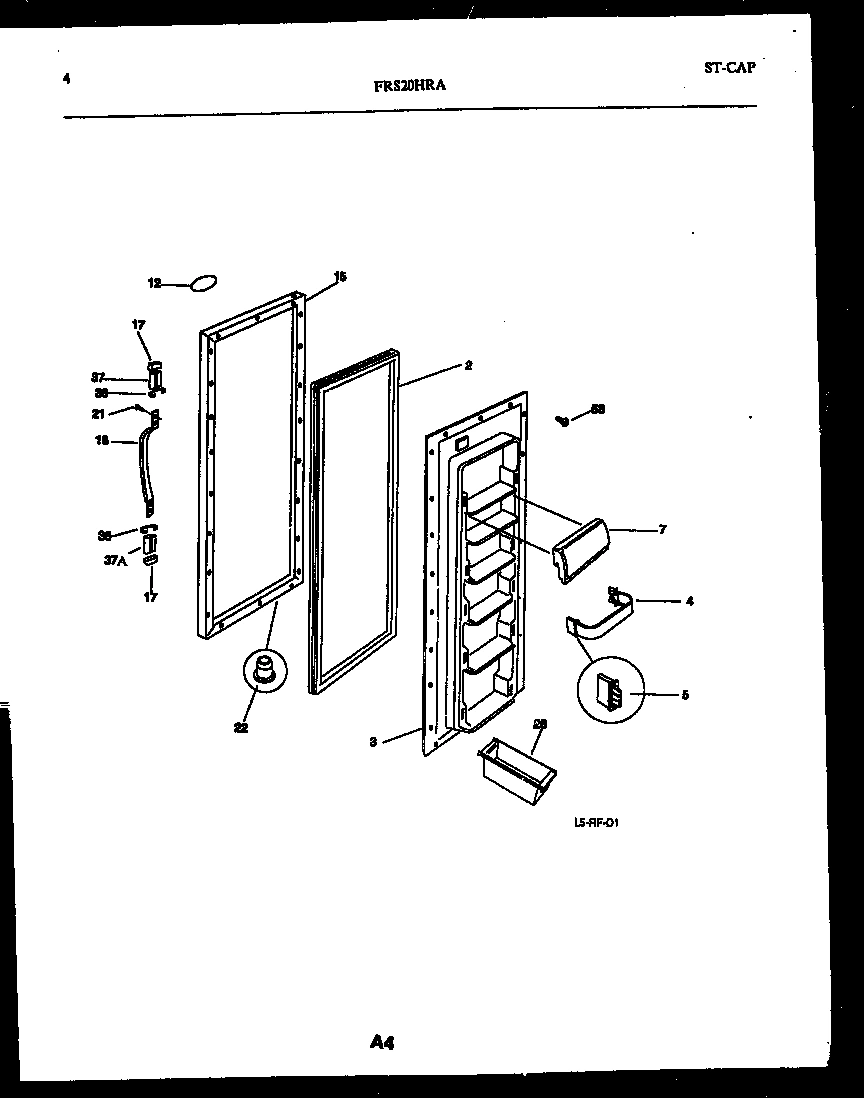 03 - REFRIGERATOR DOOR PARTS