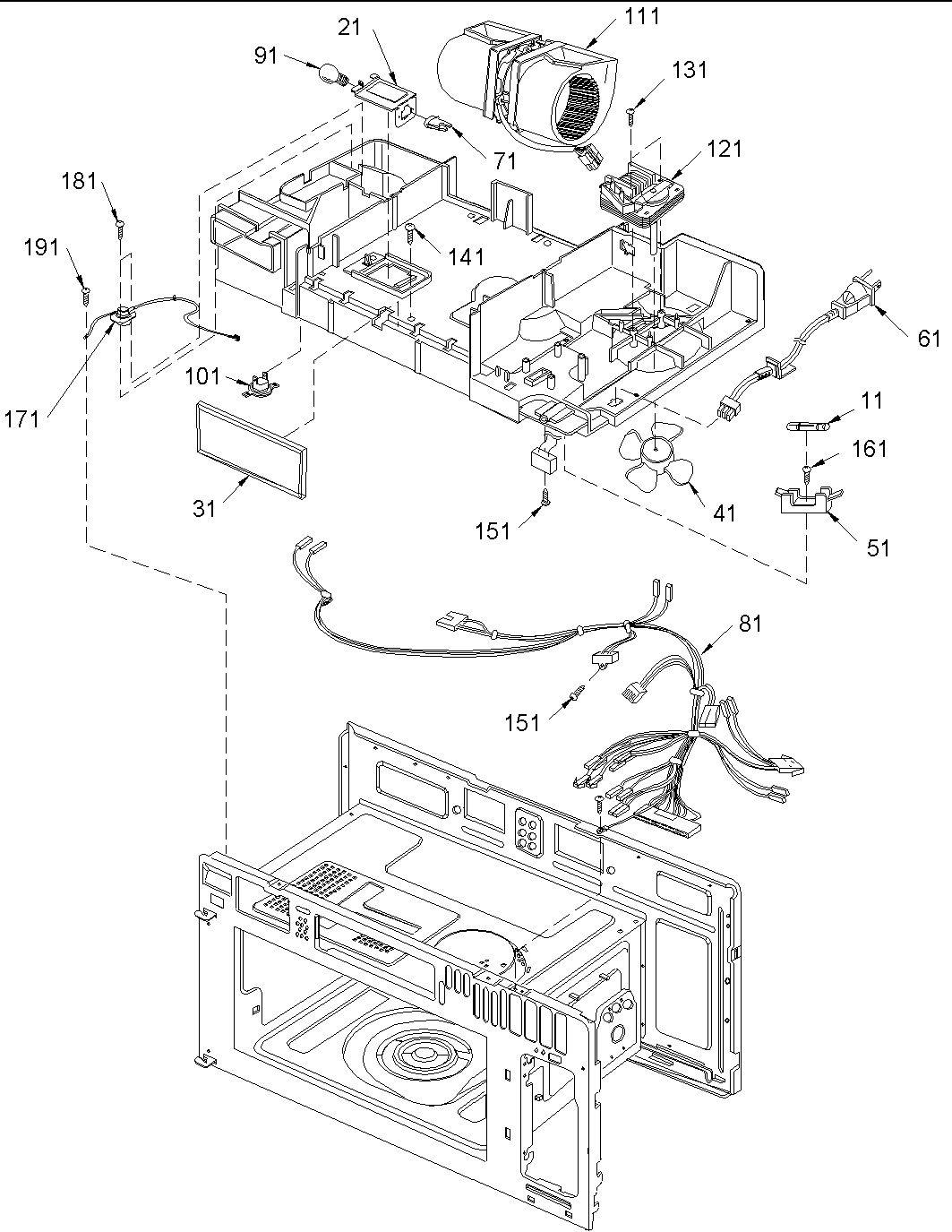 01 - BLOWER MOTOR & AIR DUCT