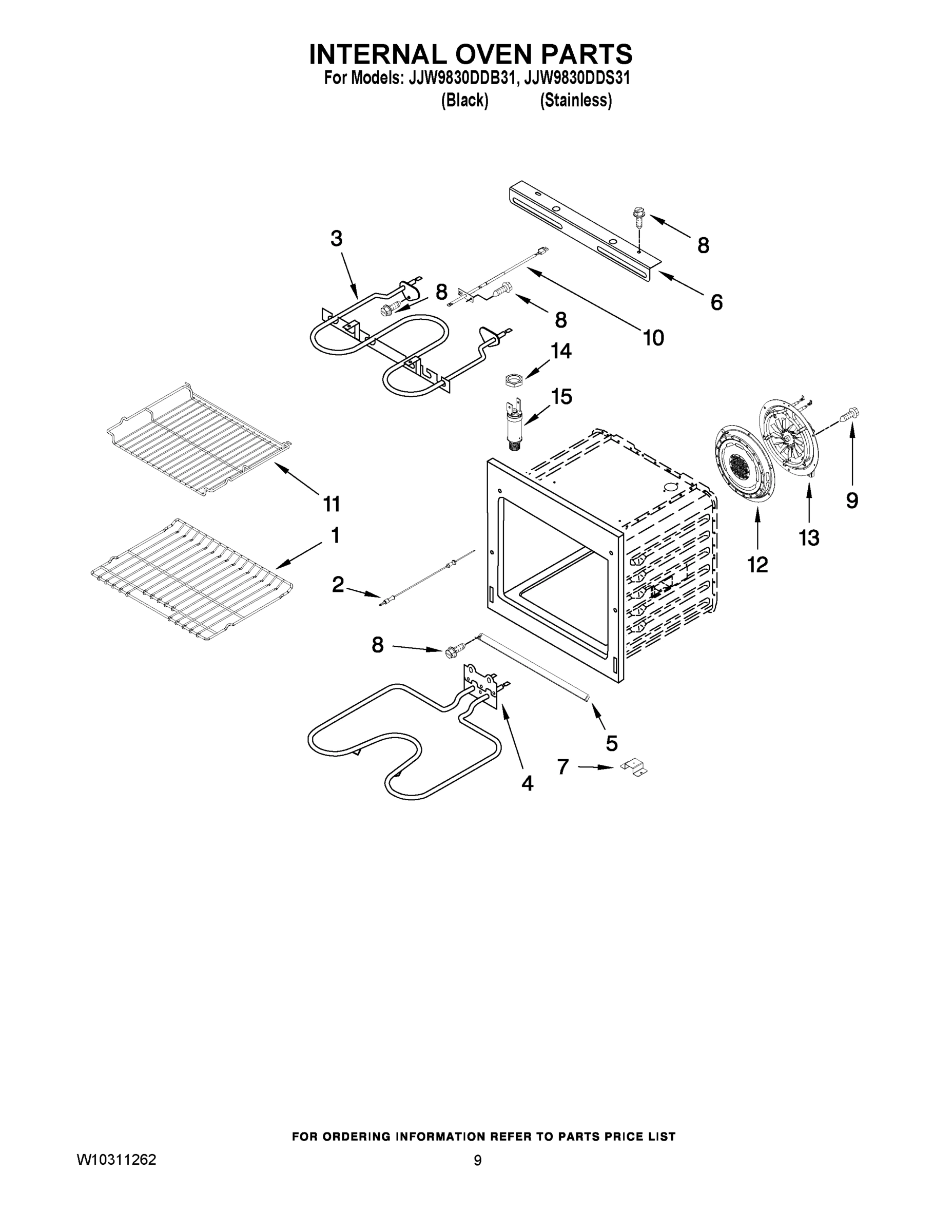 05 - INTERNAL OVEN PARTS