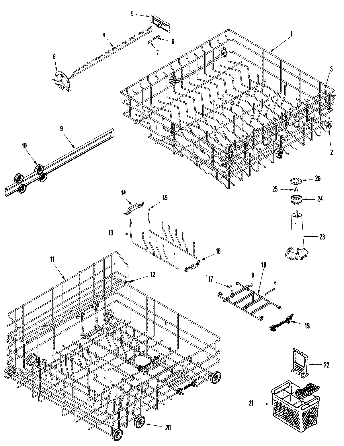 05 - TRACK & RACK ASSEMBLY