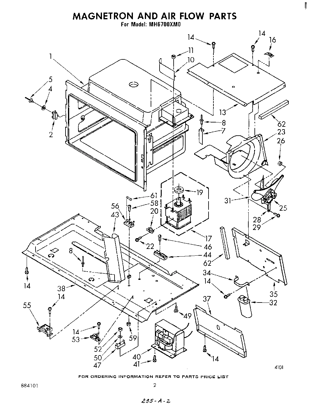 02 - MAGNETRON AND AIR FLOW , LIT/OPTIONAL