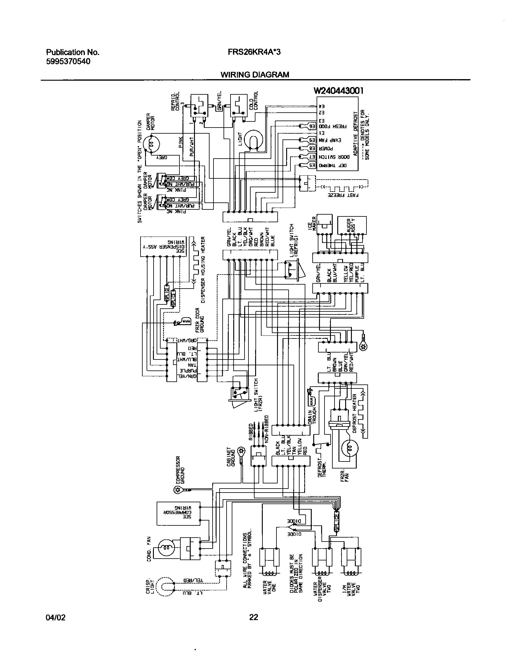 22 - WIRING DIAGRAM