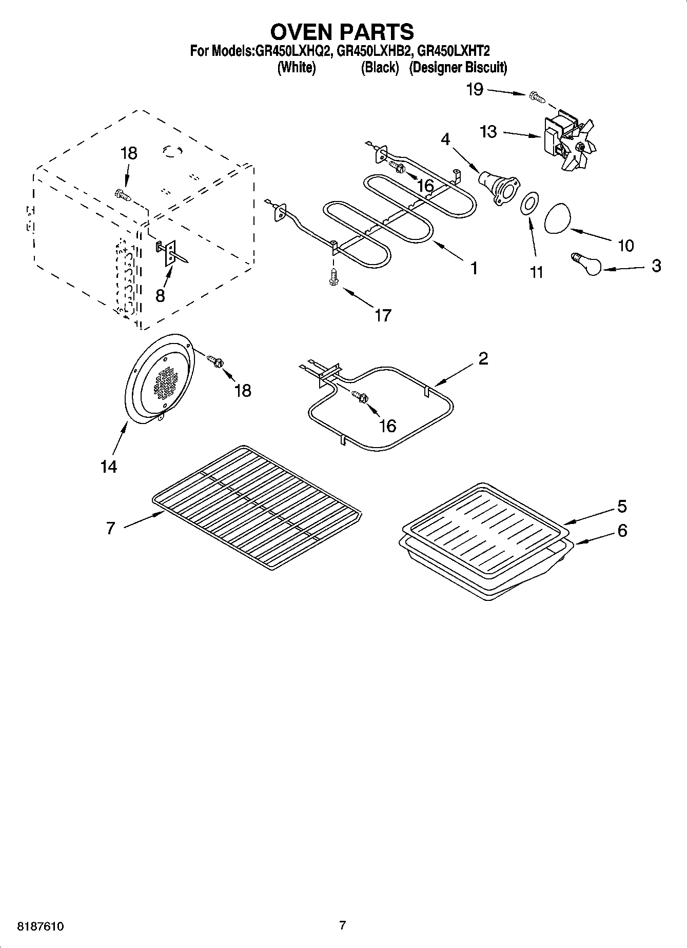 05 - OVEN PARTS, MISCELLANEOUS PARTS