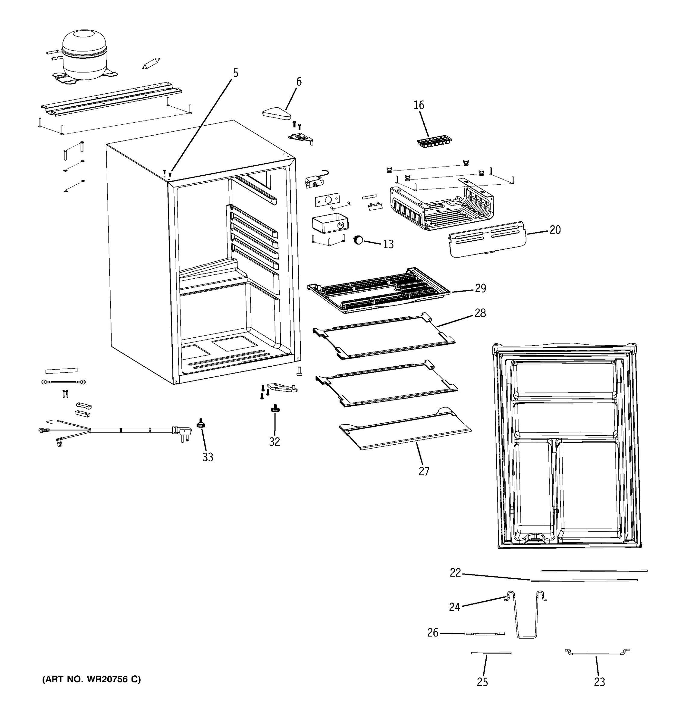 REFRIGERATOR PARTS