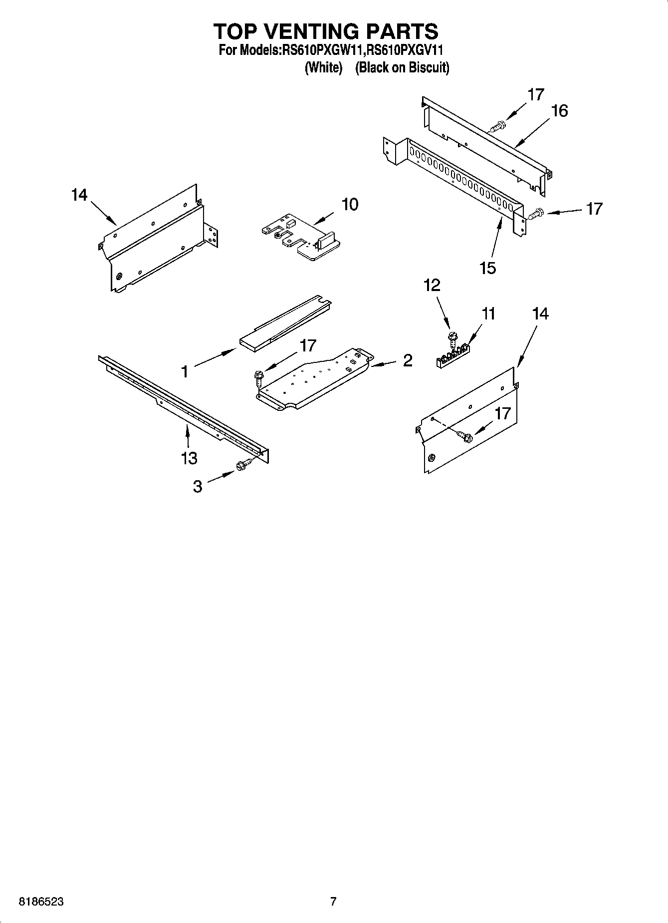 06 - TOP VENTING PARTS, OPTIONAL PARTS