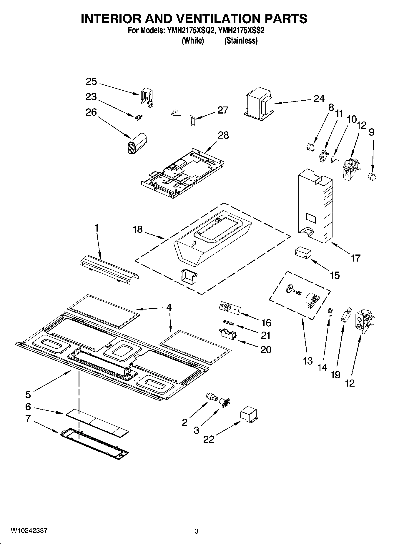 03 - INTERIOR AND VENTILATION PARTS