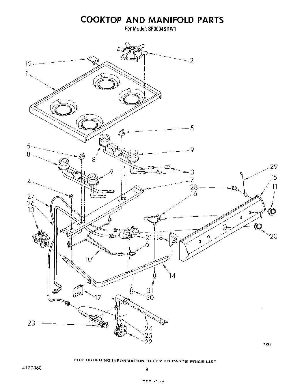 06 - COOKTOP AND MANIFOLD , LITERATURE AND OPTIONAL