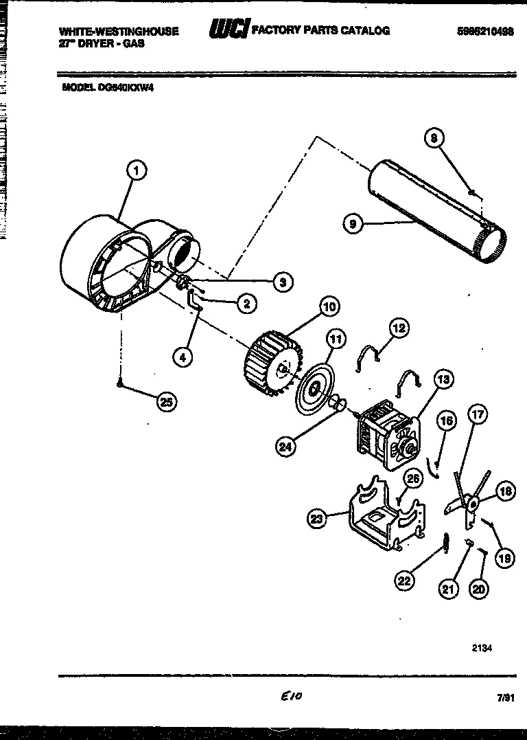 05 - BLOWER AND DRIVE PARTS