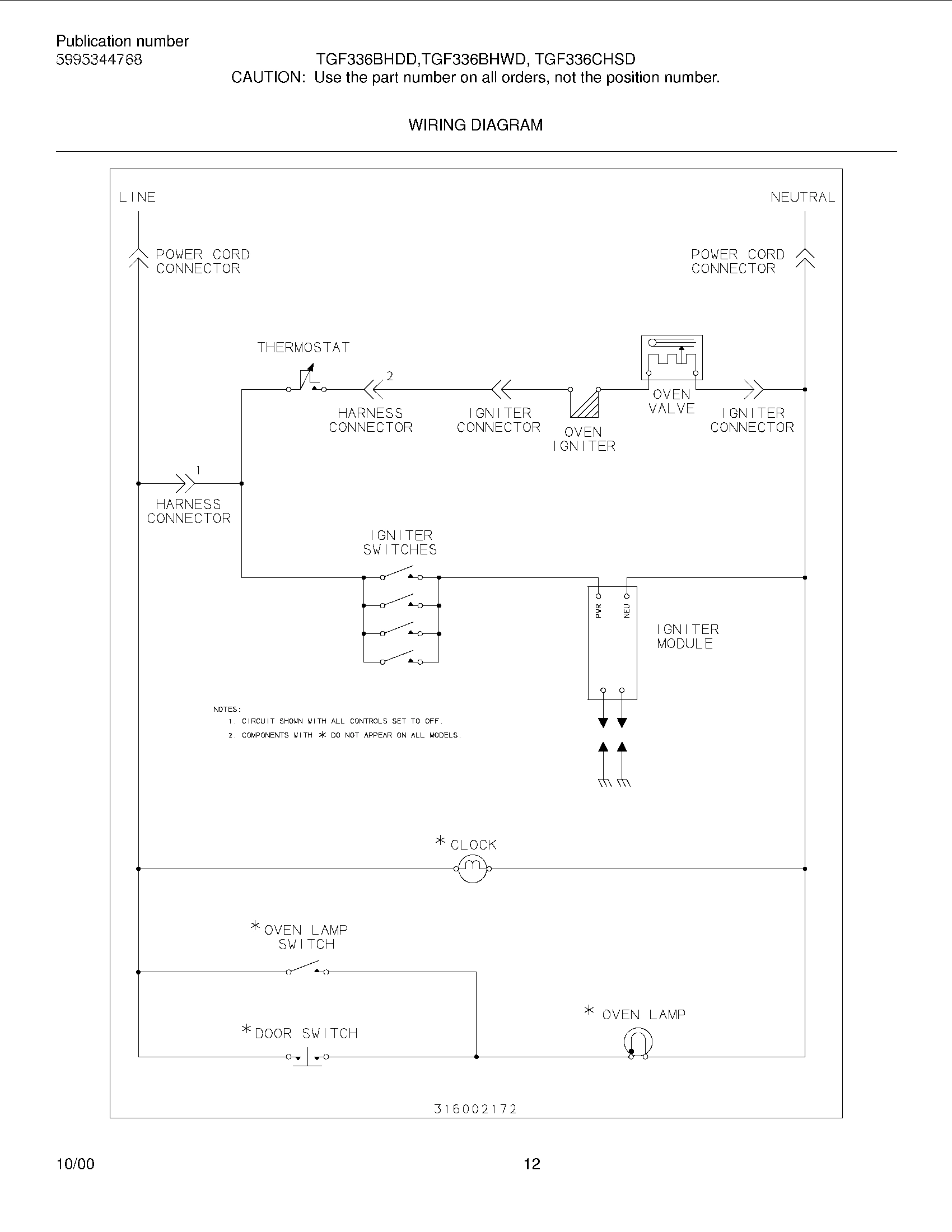 12 - WIRING DIAGRAM
