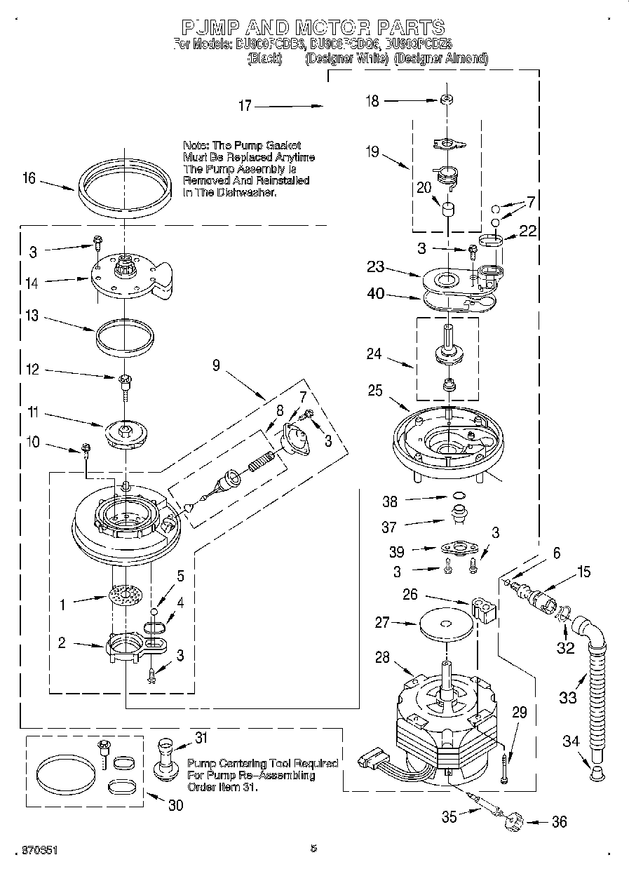 04 - PUMP AND MOTOR