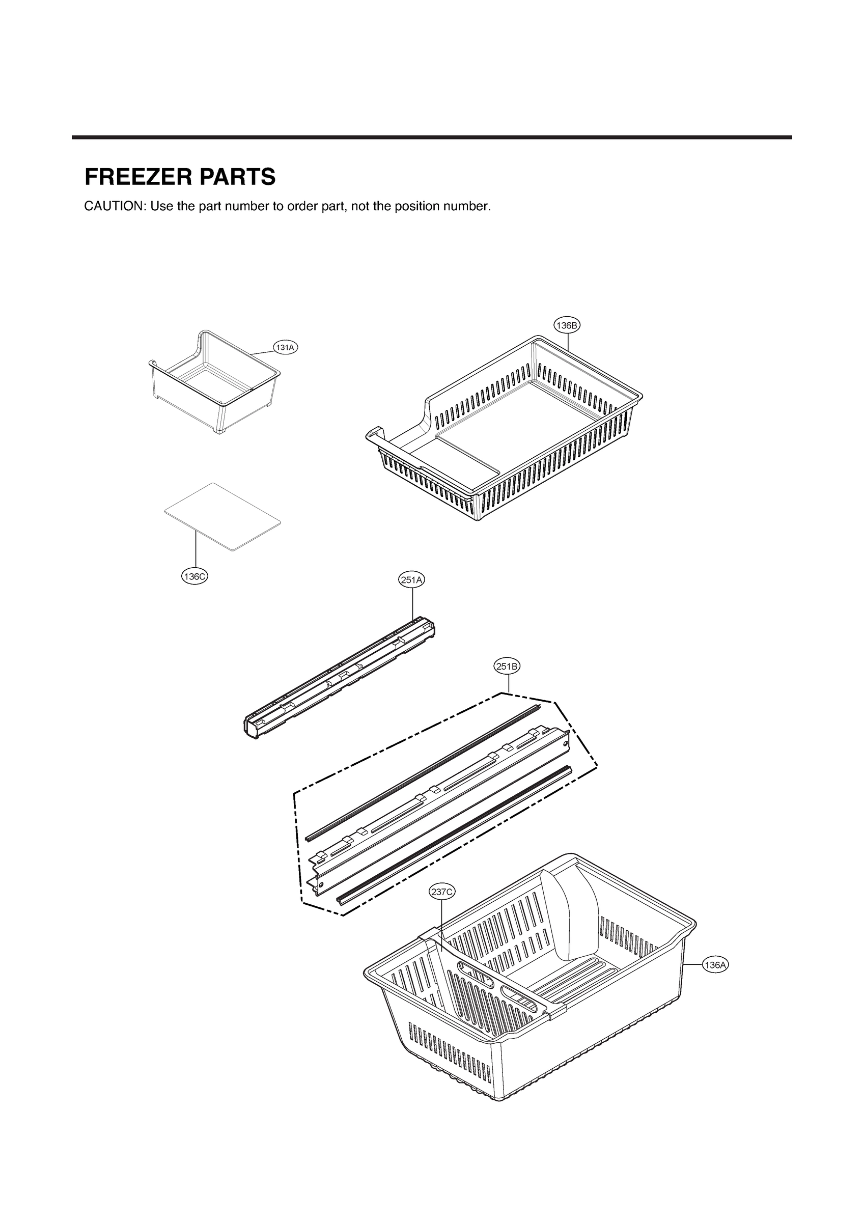 FREEZER PARTS