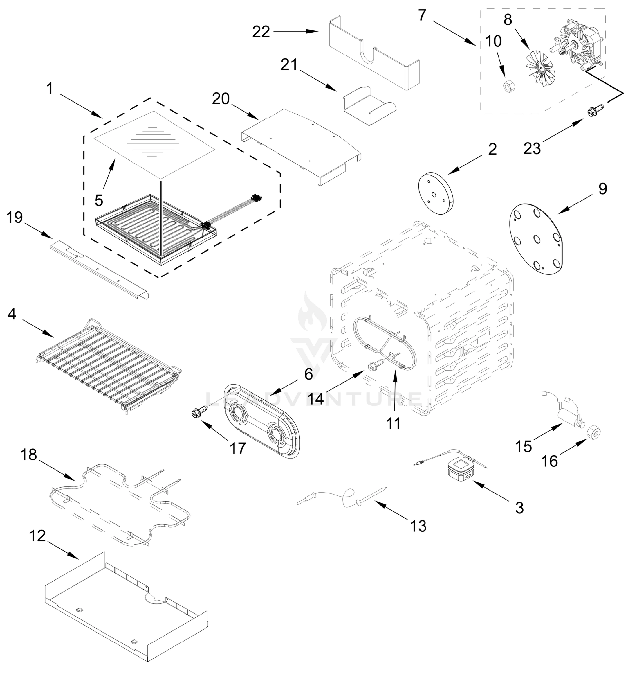 INTERNAL OVEN PARTS