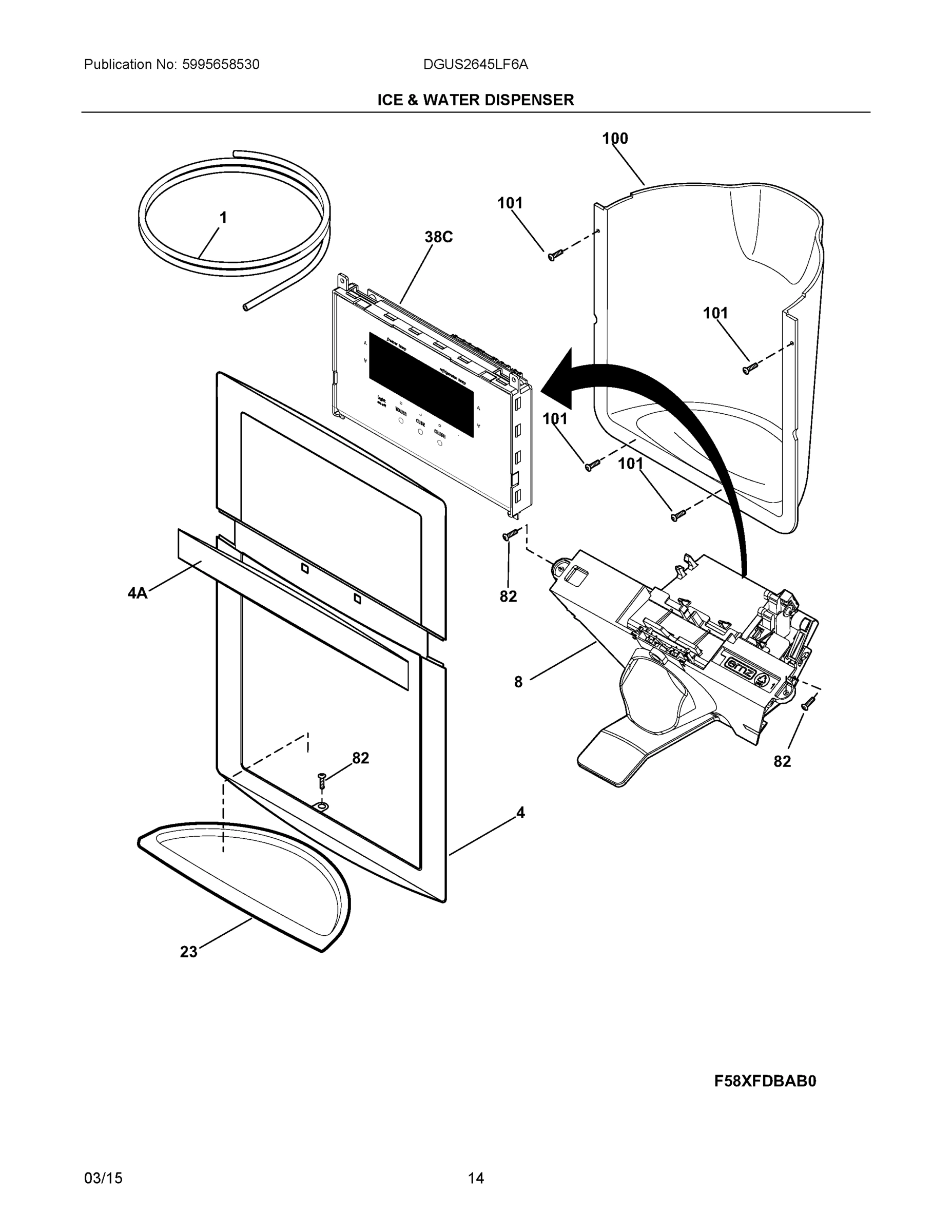 08 - ICE & WATER DISPENSER