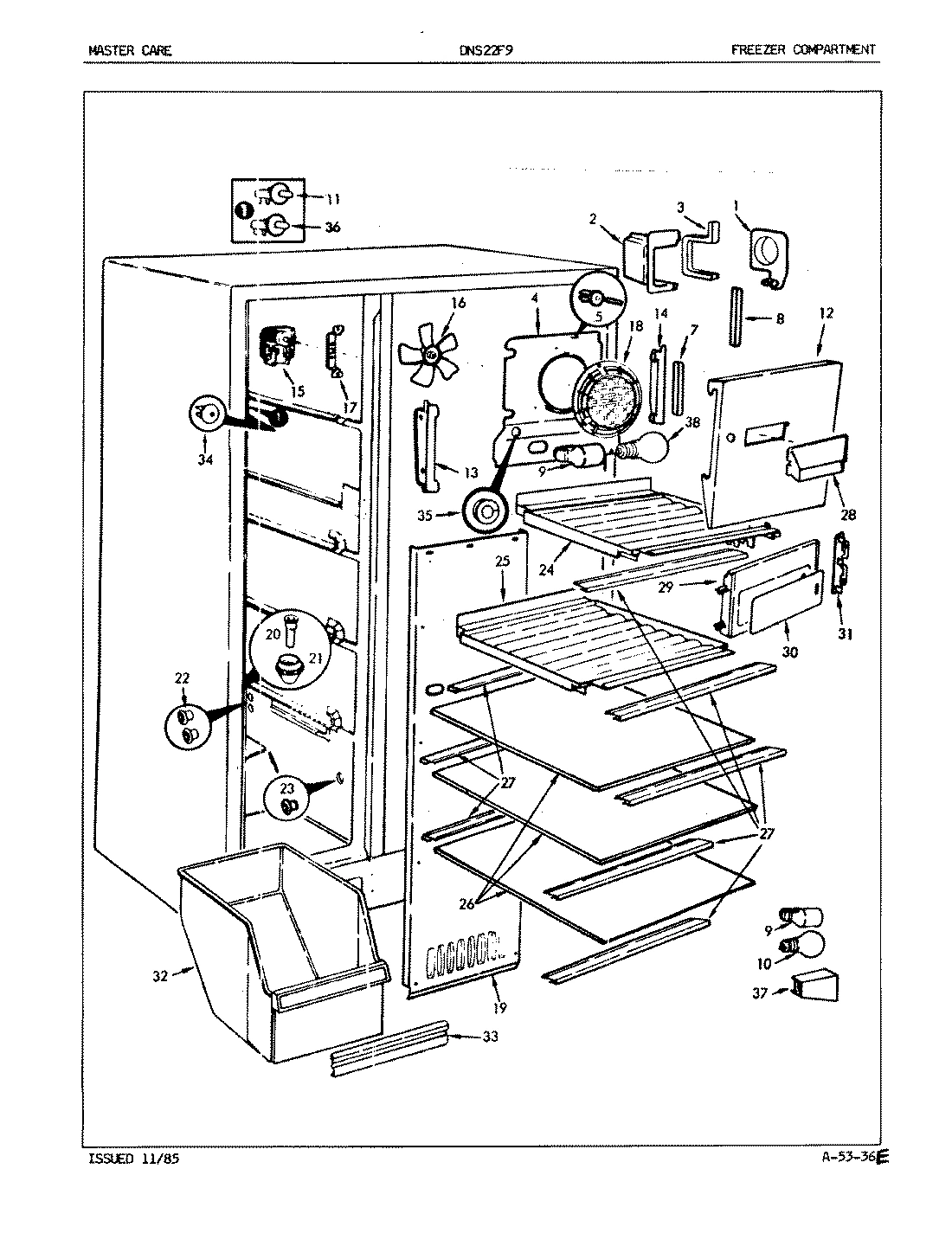 01 - FREEZER COMPARTMENT
