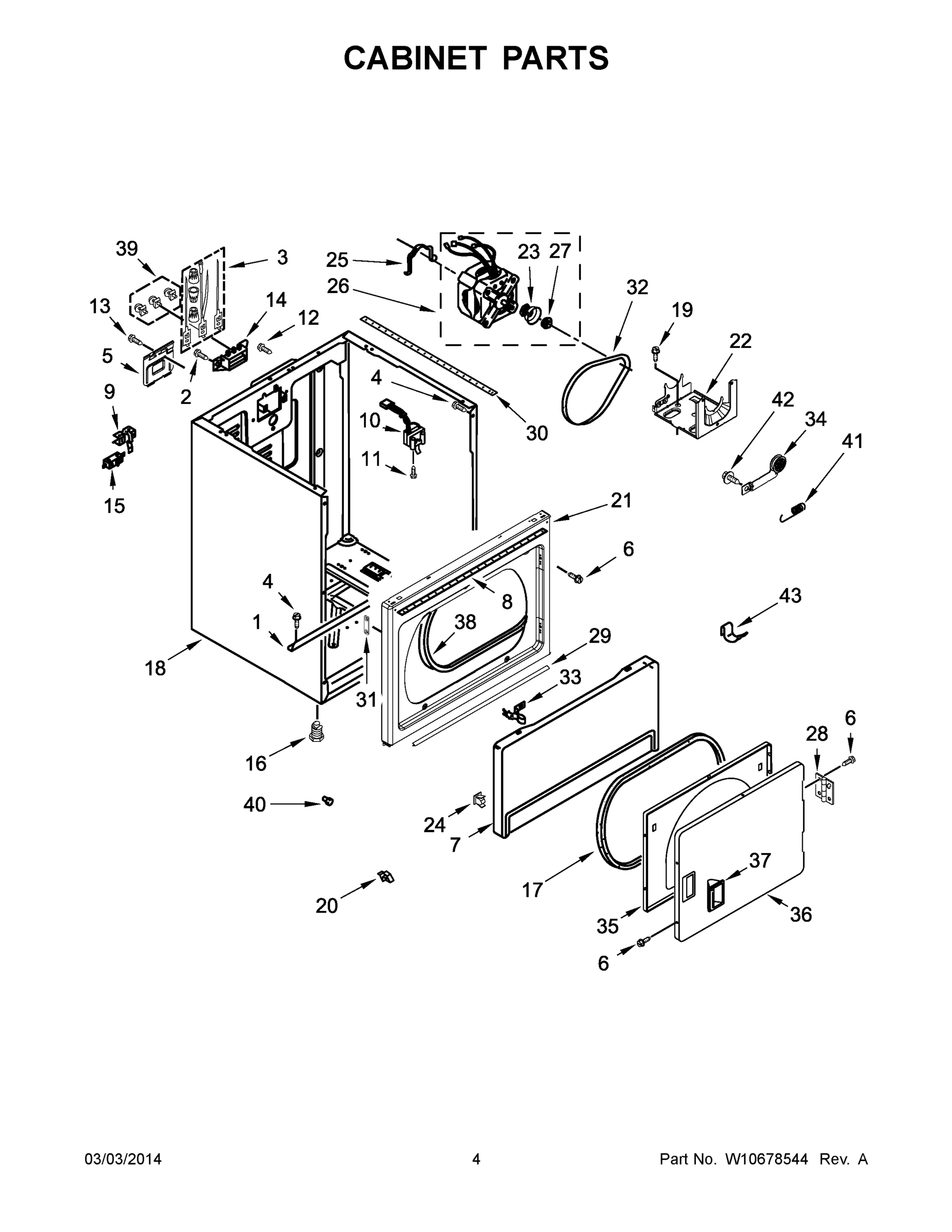 03 - CABINET PARTS