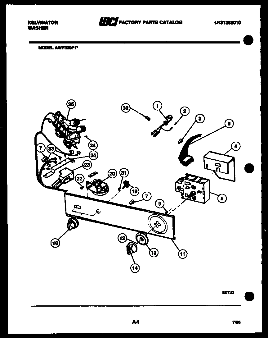 03 - FRONT PANEL PARTS