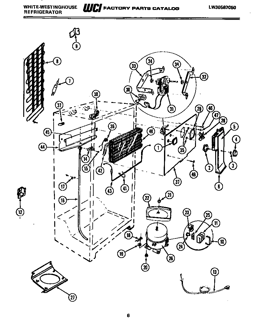 04 - SYSTEM AND AUTOMATIC DEFROST PARTS