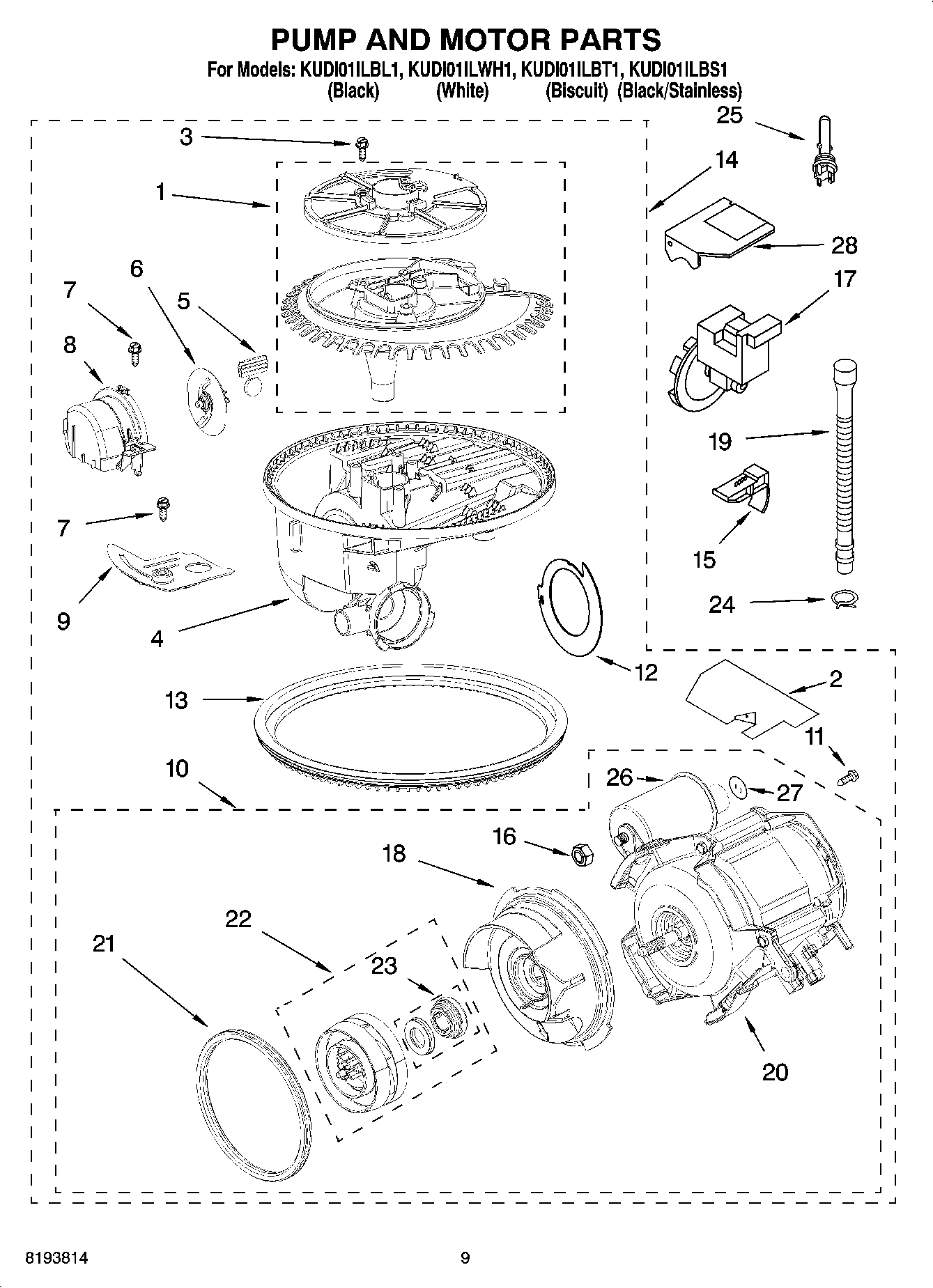 08 - PUMP AND MOTOR PARTS