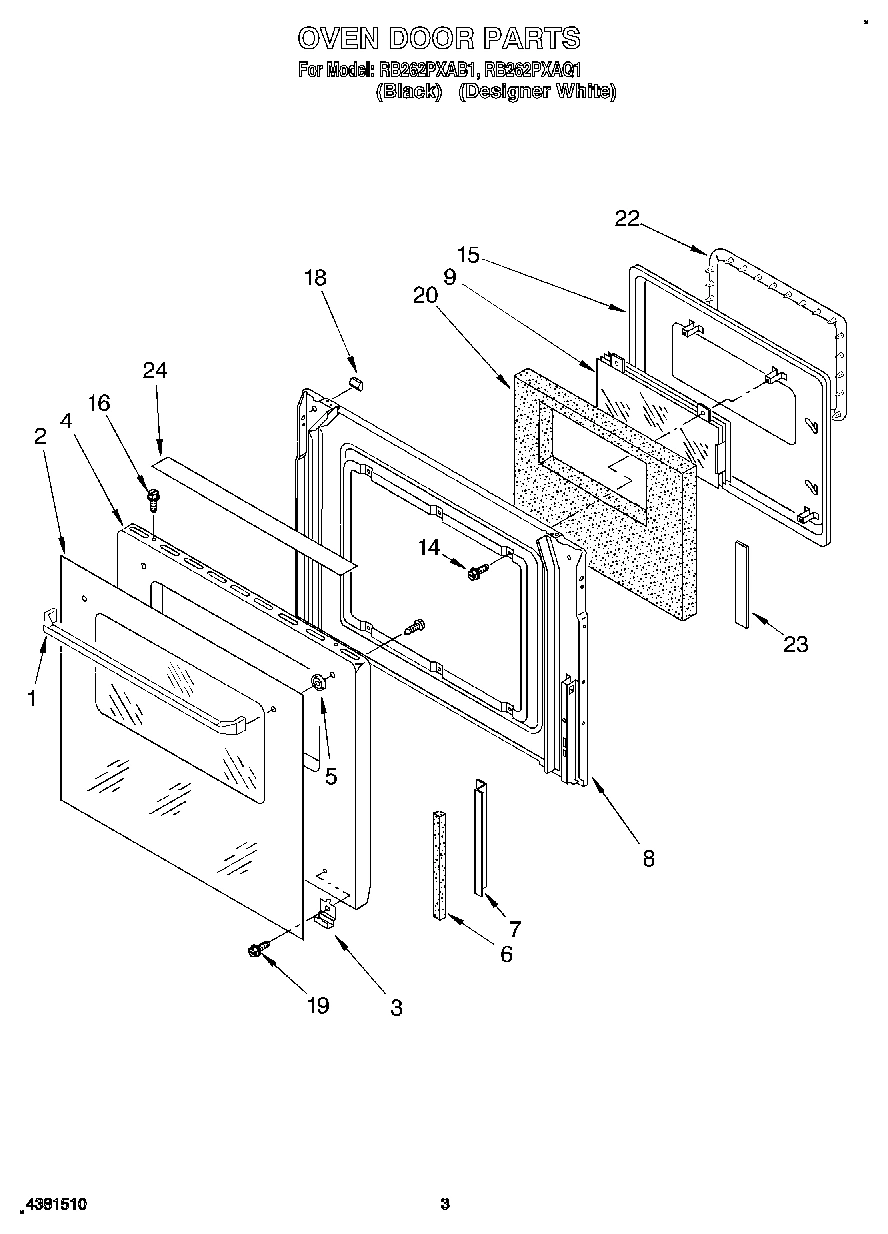02 - OVEN DOOR, LITERATURE
