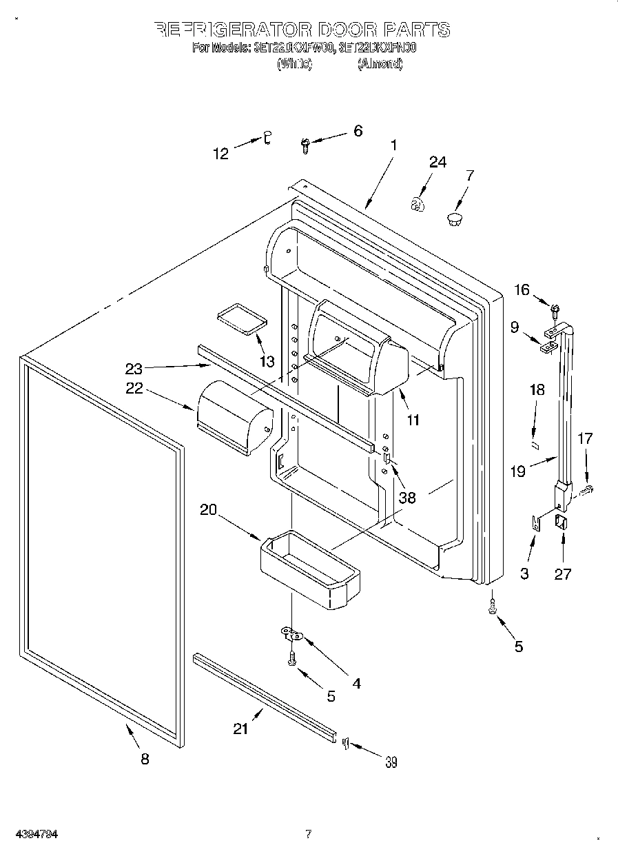 04 - REFRIGERATOR DOOR