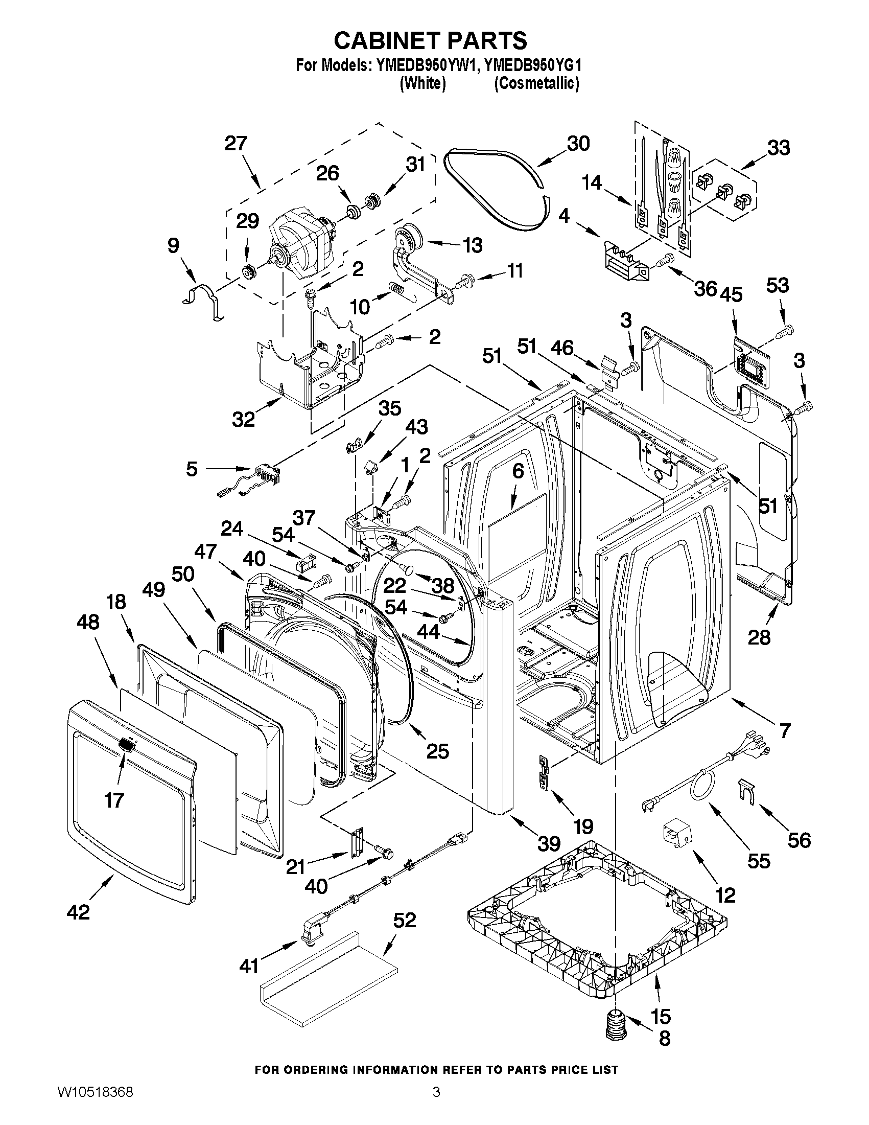 02 - CABINET PARTS