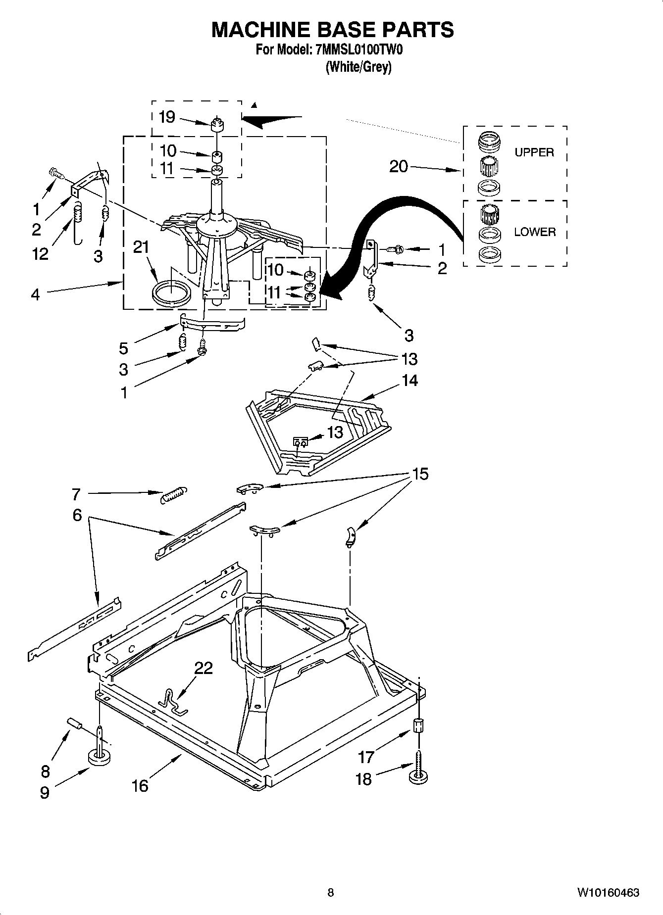 05 - MACHINE BASE PARTS