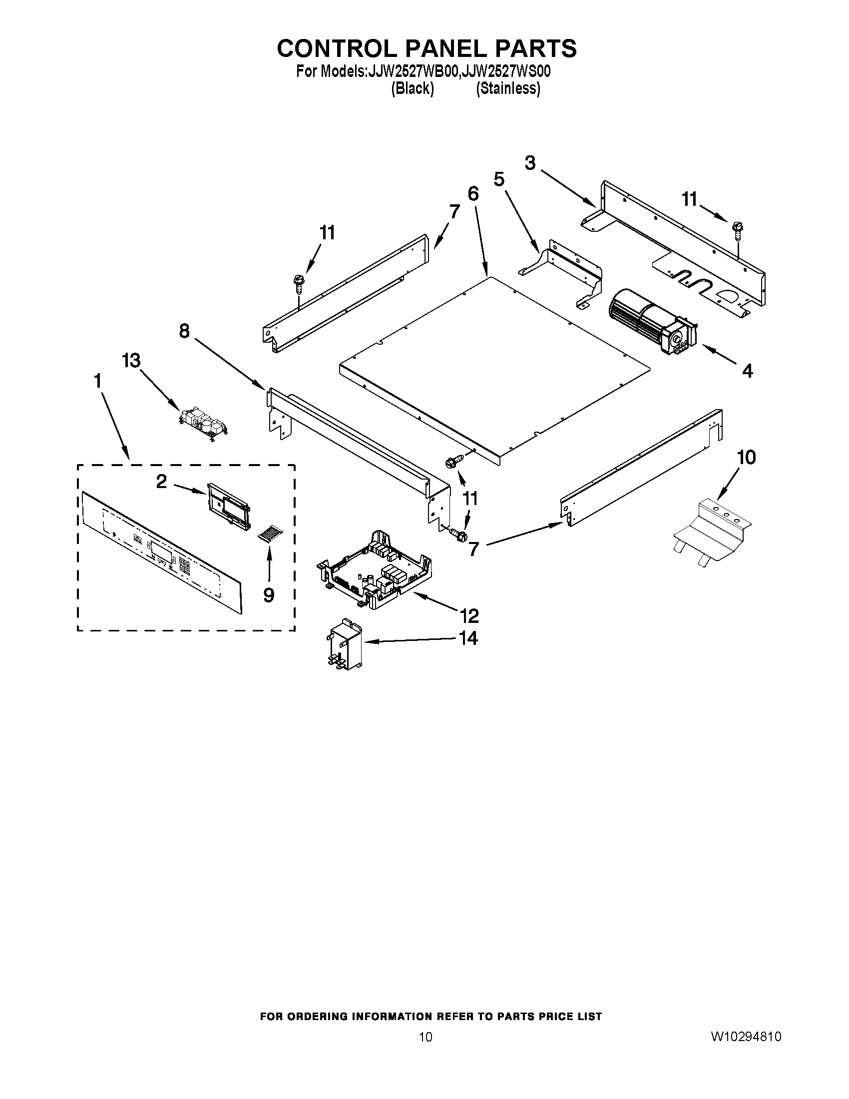 06 - CONTROL PANEL PARTS