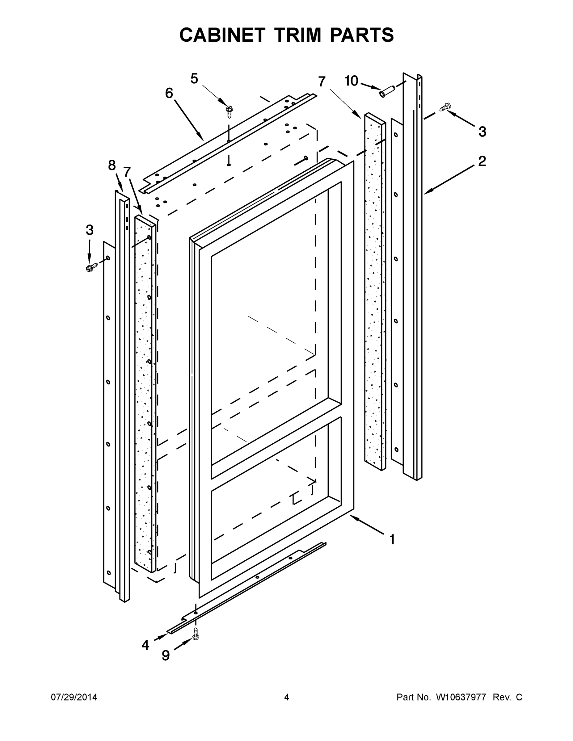 03 - CABINET TRIM PARTS