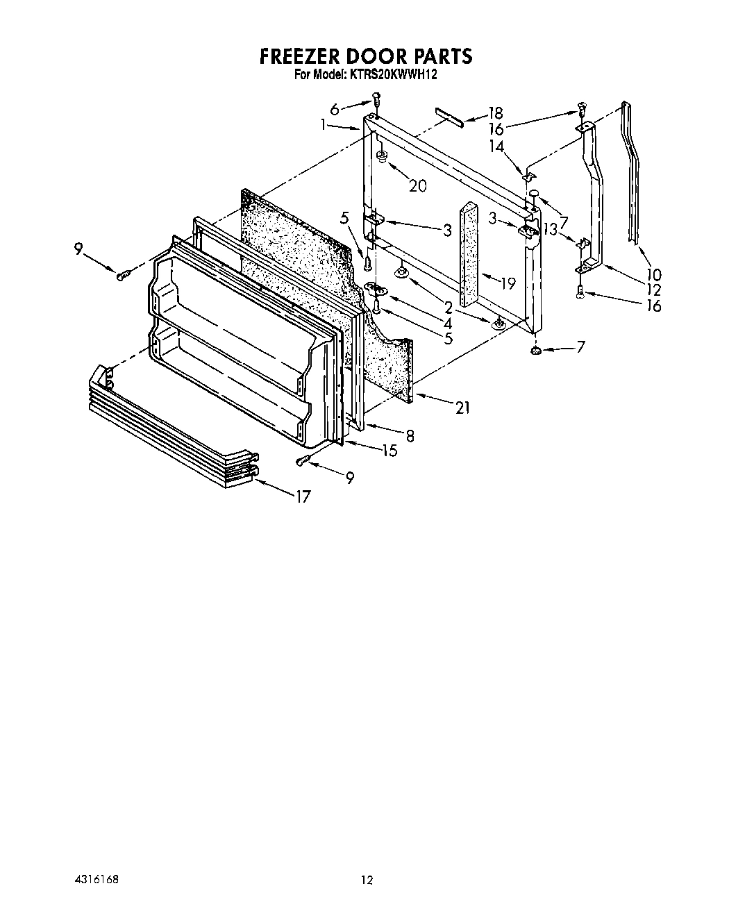 07 - FREEZER DOOR