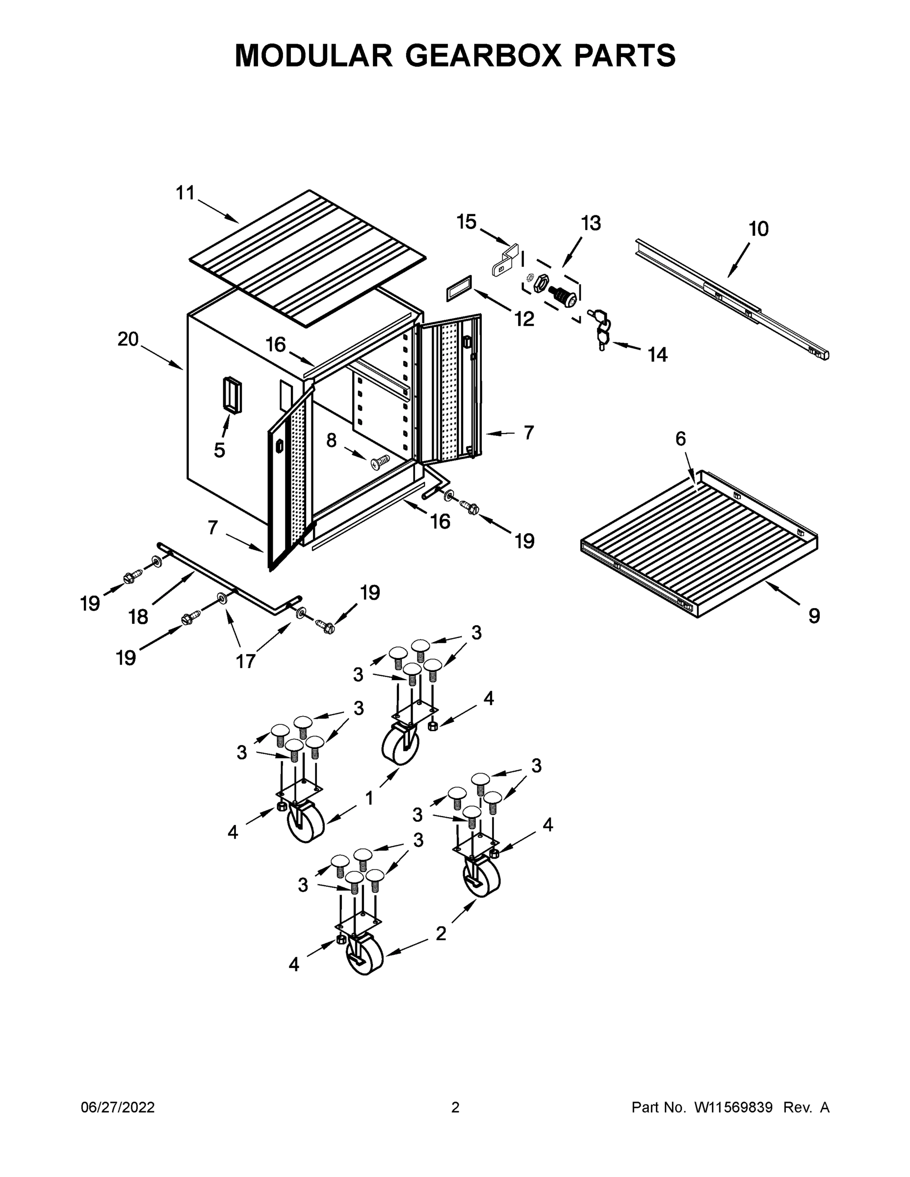02 - MODULAR GEARBOX PARTS