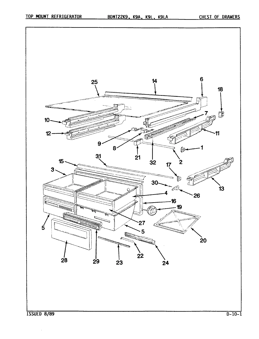 01 - CHEST OF DRAWERS