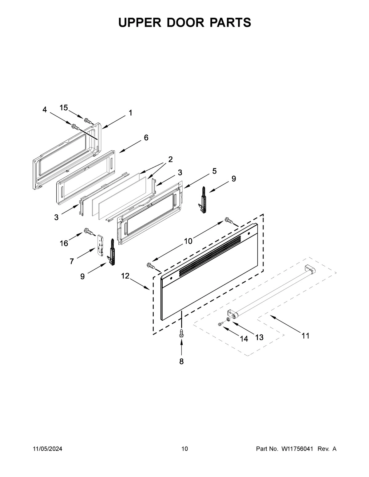 06 - UPPER DOOR PARTS