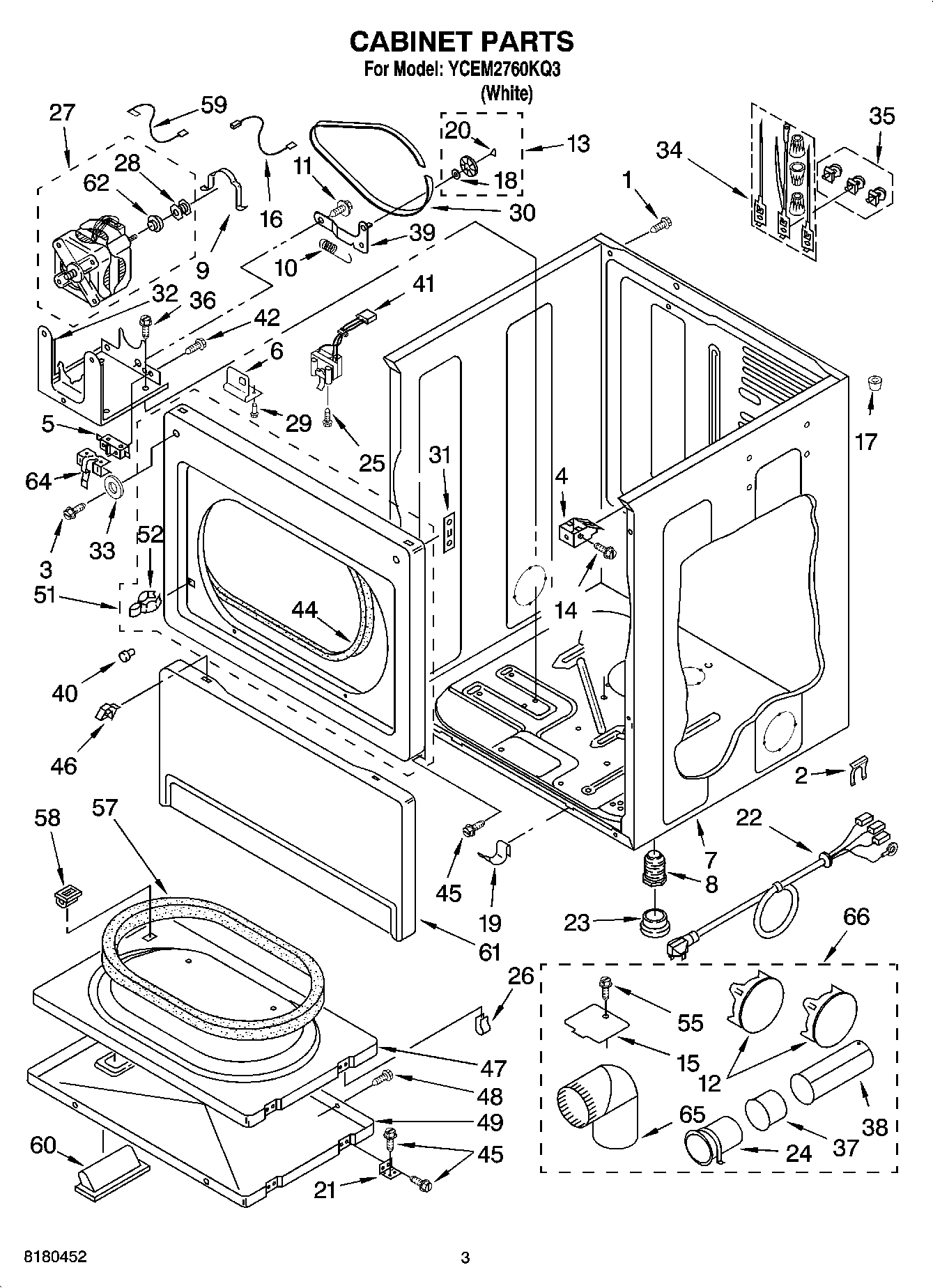 02 - CABINET PARTS