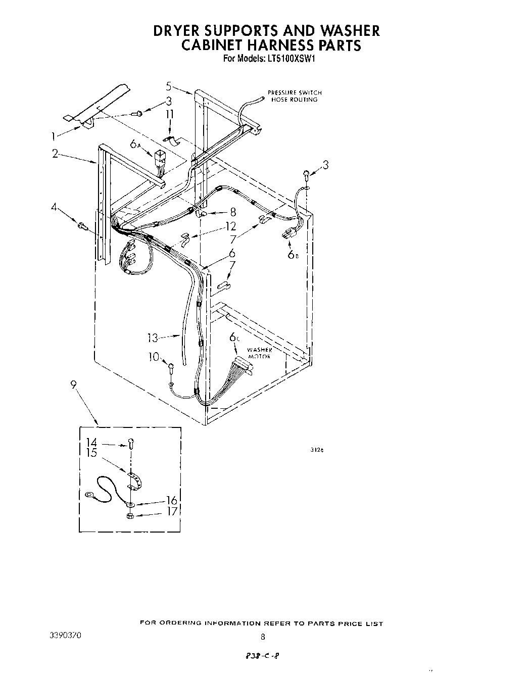 06 - DRYER SUPPORTS AND WASHER CABINET H