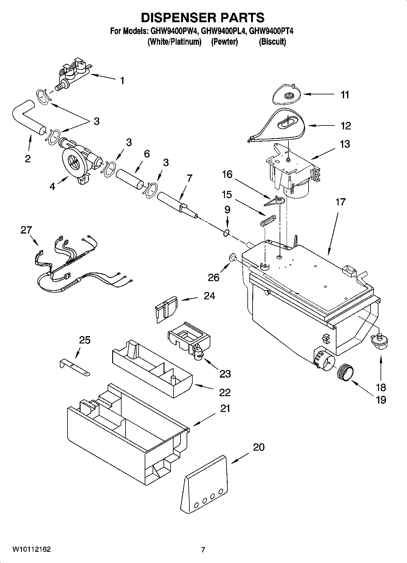 04 - DISPENSER PARTS