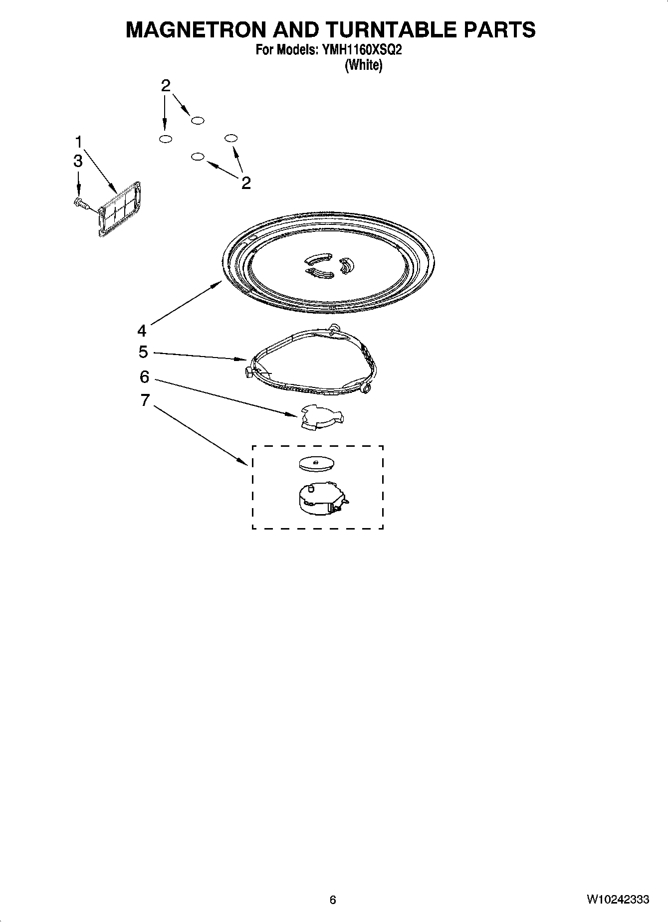 05 - MAGNETRON AND TURNTABLE PARTS