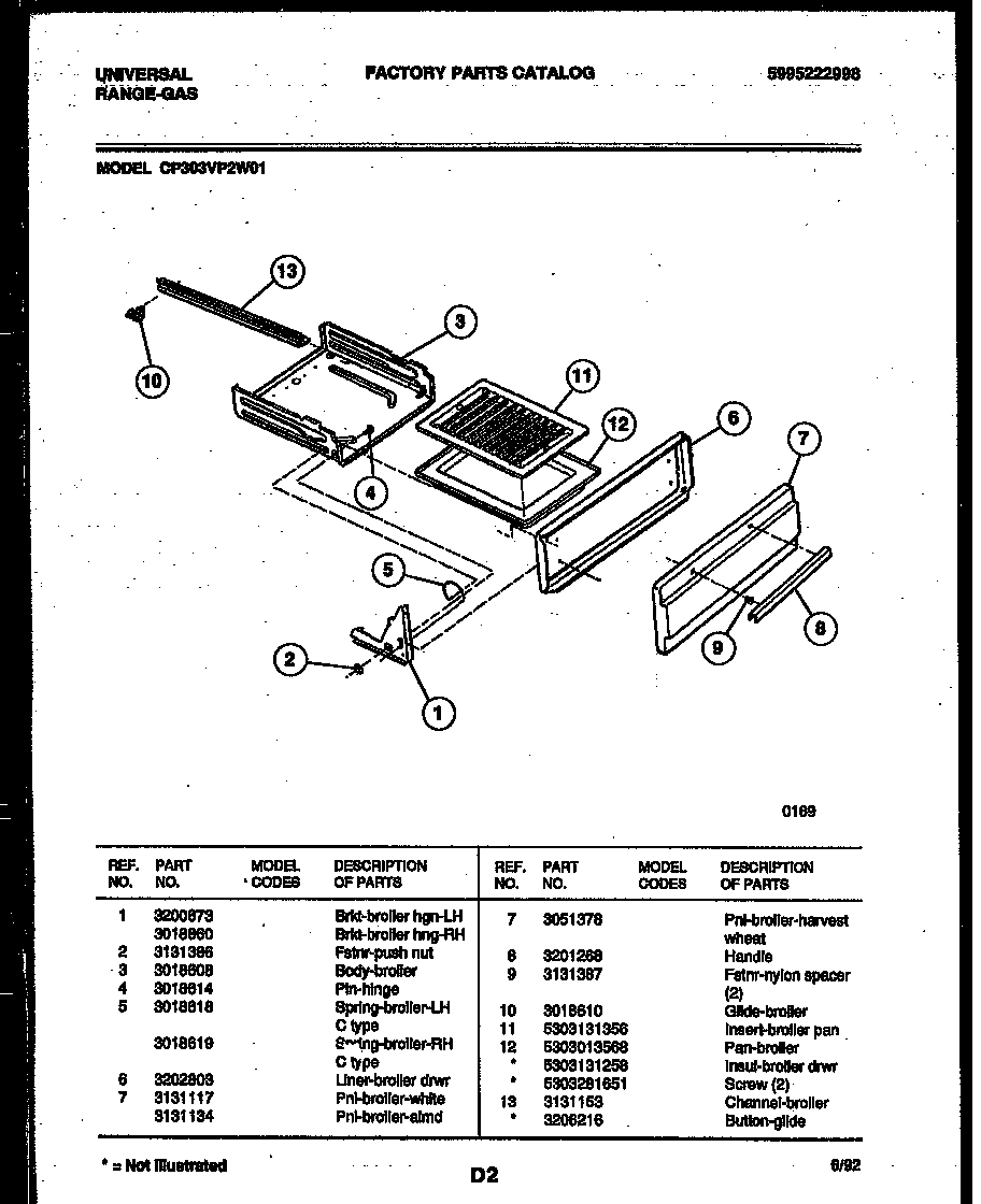 04 - BROILER DRAWER PARTS