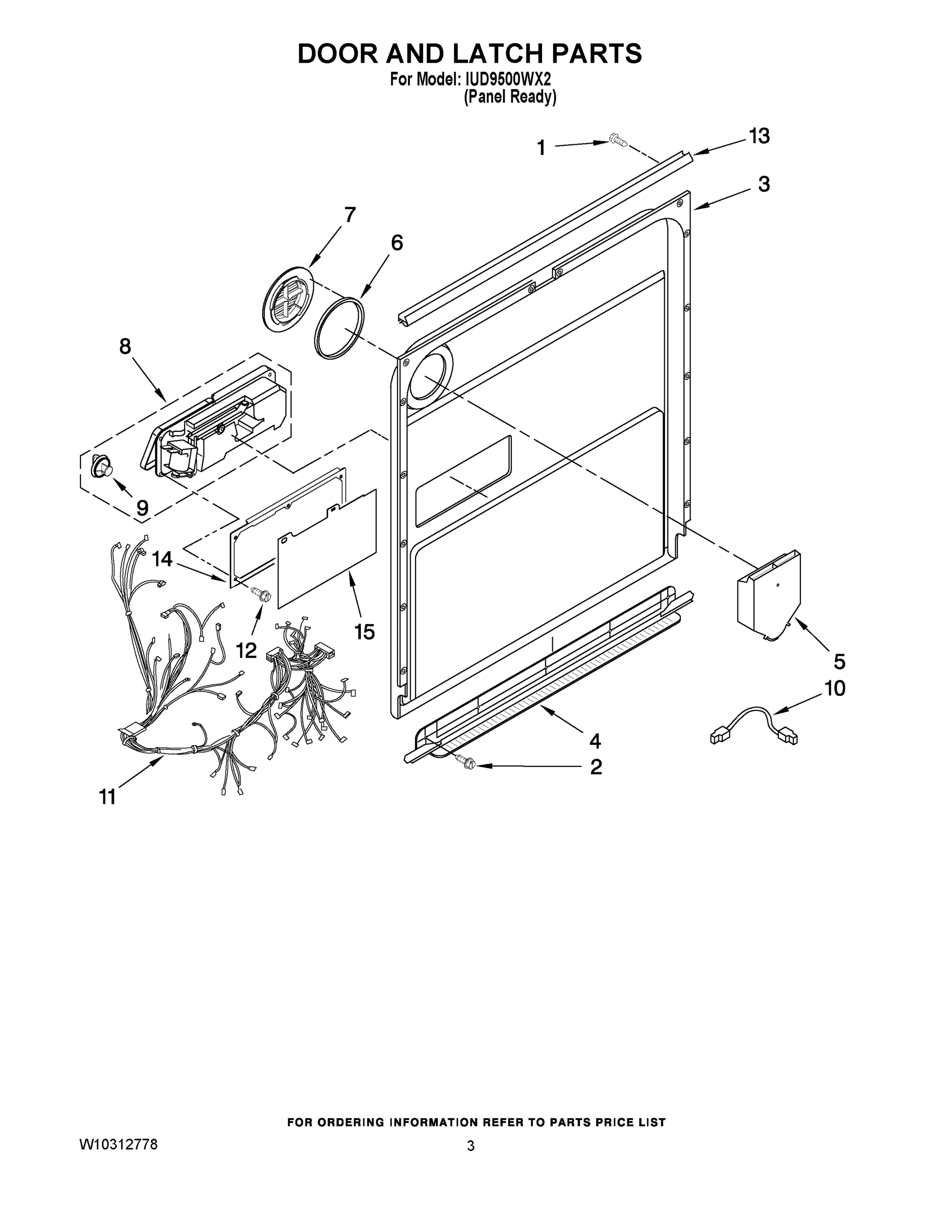 03 - DOOR AND LATCH PARTS
