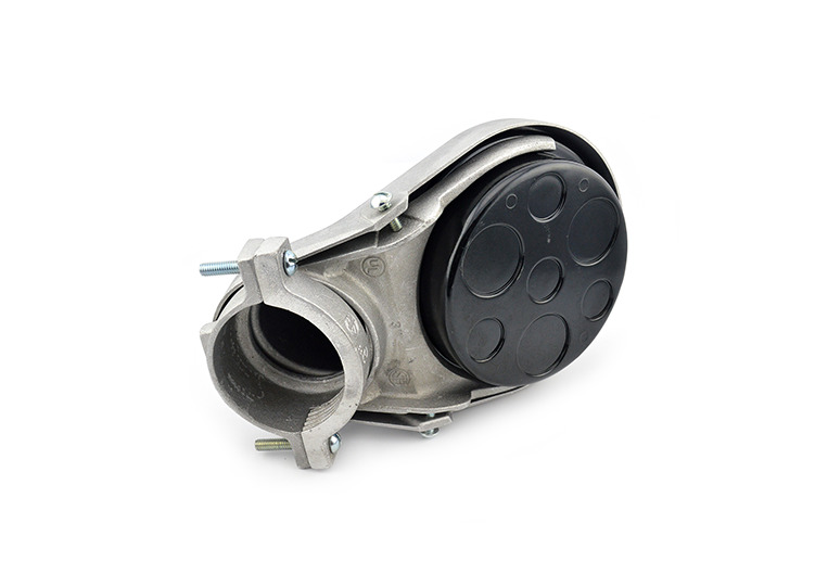 3-Inch Weatherproof Metal Service Entrance Cap – Threaded, Unbranded/Generic