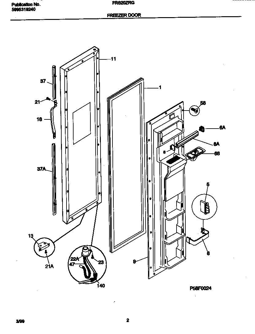 02 - FREEZER DOOR