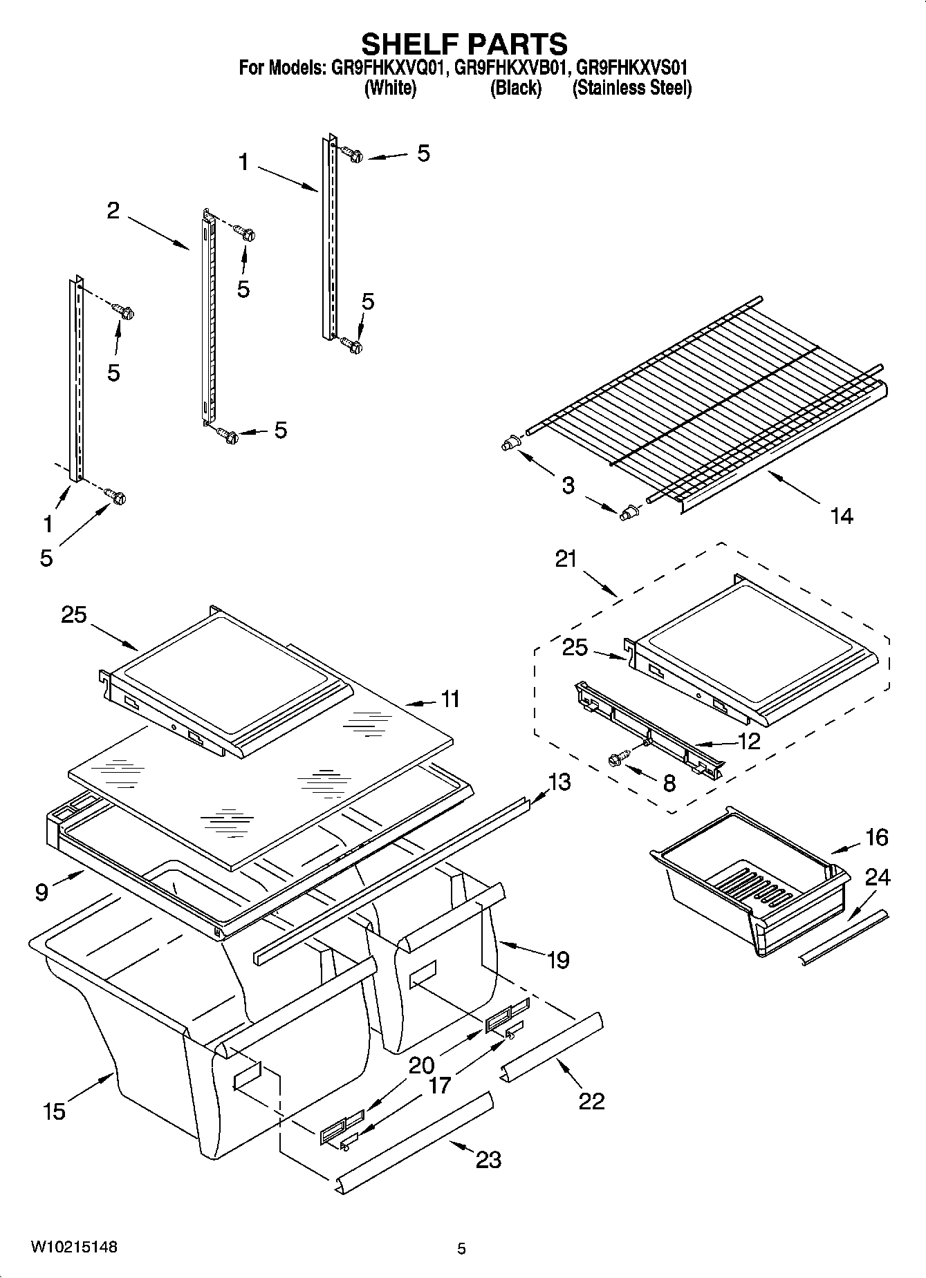 03 - SHELF PARTS