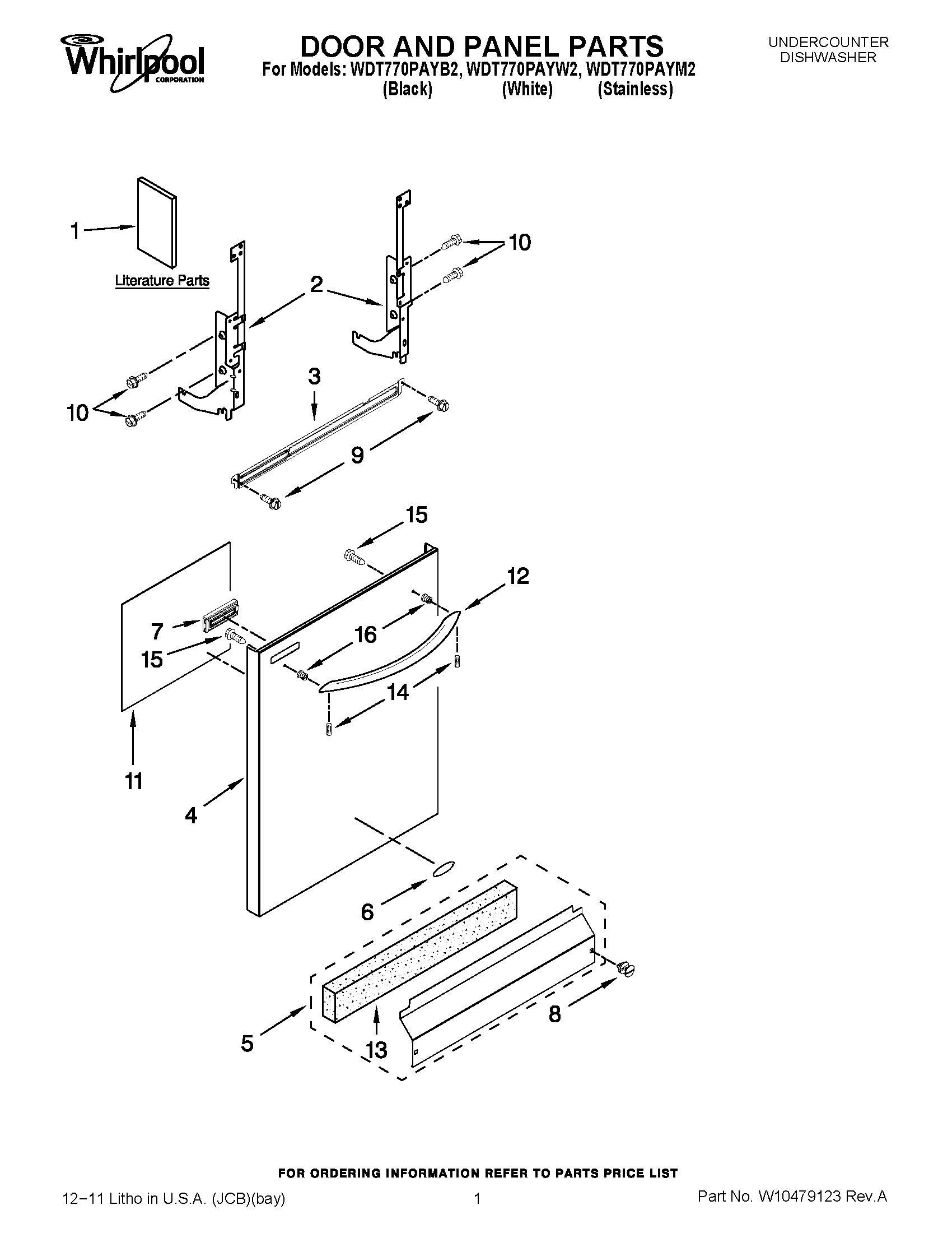 01 - DOOR AND PANEL PARTS