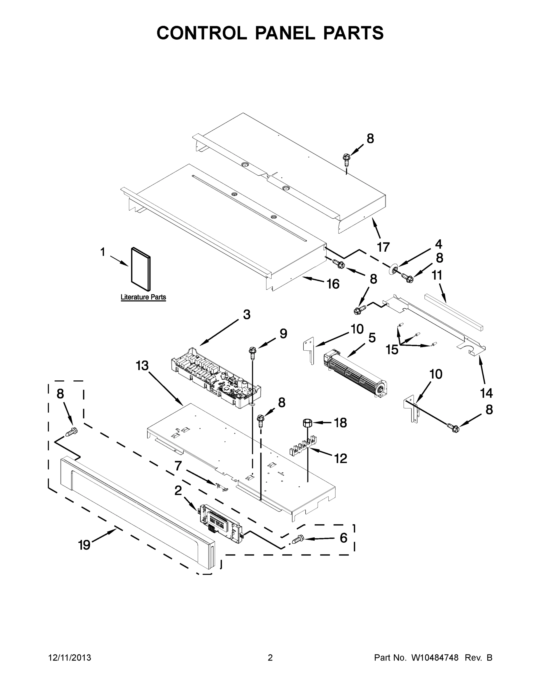 02 - CONTROL PANEL PARTS