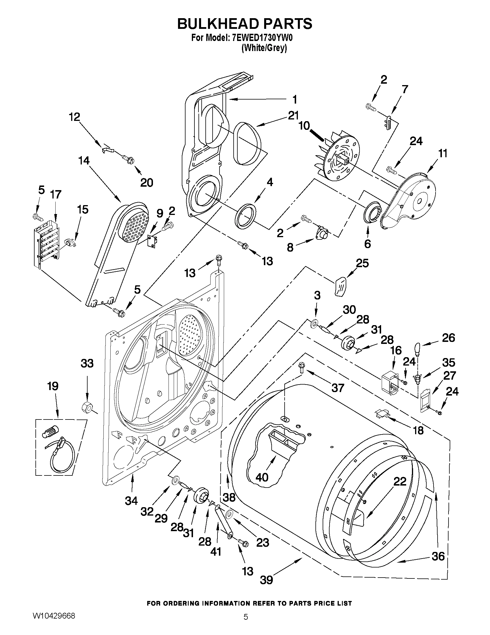 03 - BULKHEAD PARTS