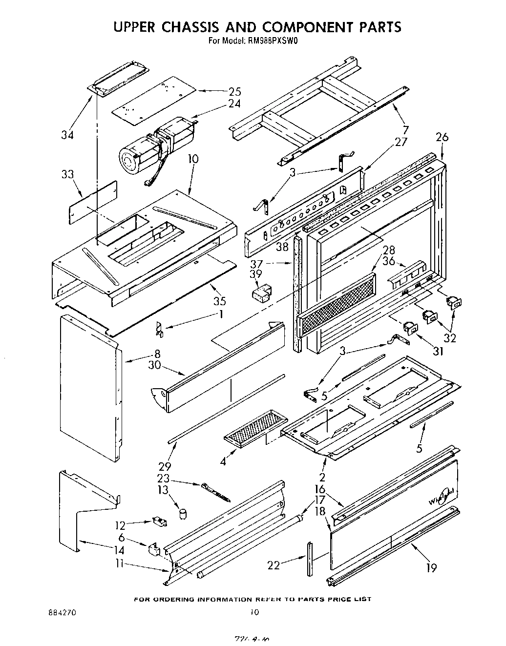 06 - UPPER CHASSIS AND COMPONENT